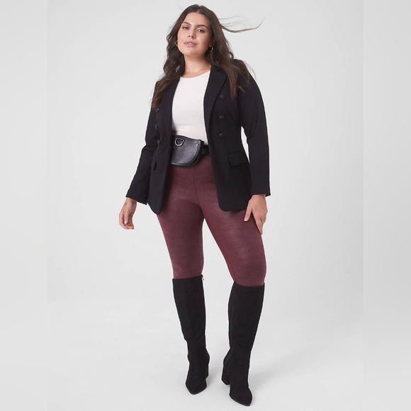 Lane Bryant The Bryant Blazer Charcoal Gray Jacket Women's Plus Size 28 - Picture 3 of 12